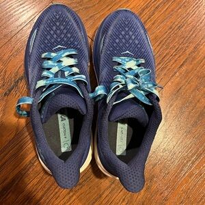Hoka Blue Athletic Shoes